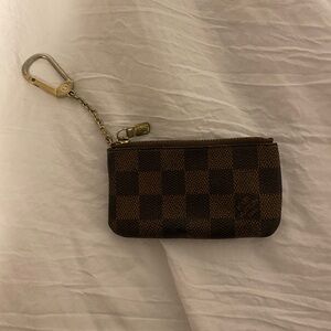 Louis Vuitton Checkered Brown Key Pouch